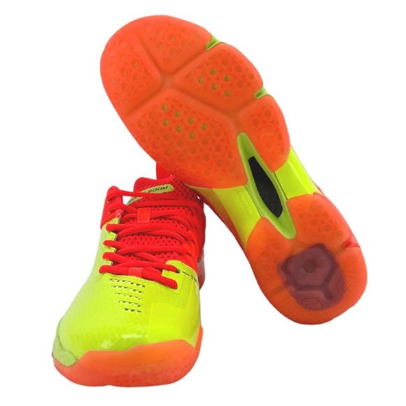 Li-Ning | Men's Sonic Boom 3 Badminton Shoes |  Yellow & Pink | Various Sizes - Picture 6 of 6